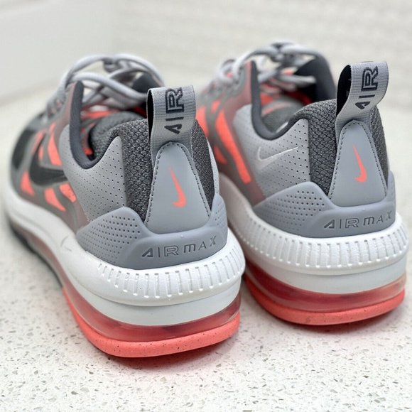 NEW - Nike Air Max Genome Bright Mango/Iron Gray/Light Smoke Gray size 9.5 - Picture 5 of 7